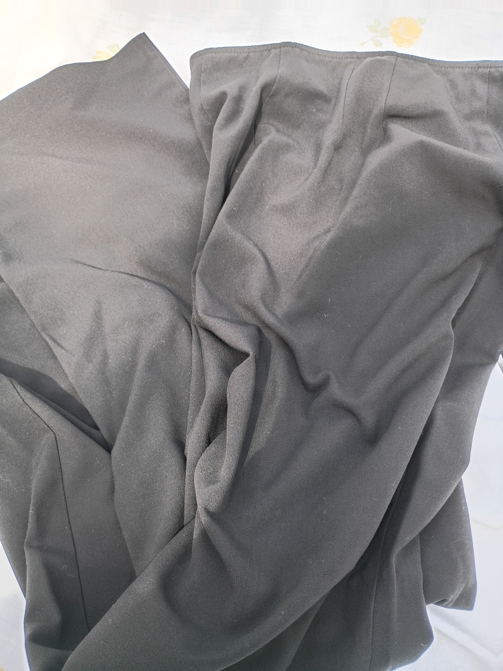 Gloria Vanderbilt Black Relaxed Track Pants